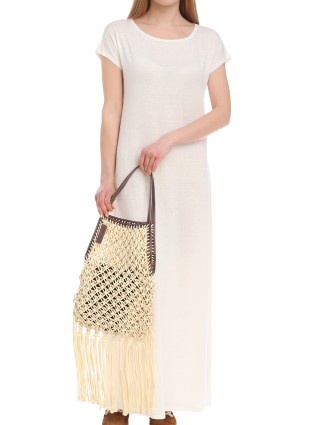 Белое платье MAX&CO: фото 3 - Invogue