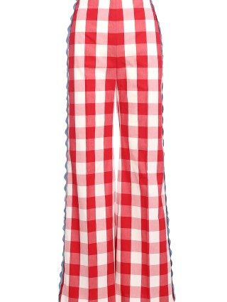 Бордовые брюки WEEKEND MAX MARA: фото - Invogue