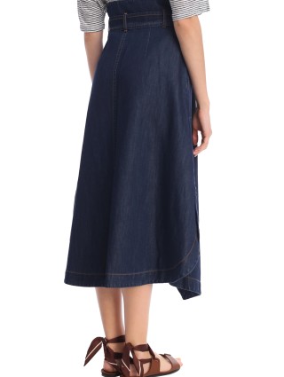 Синяя юбка WEEKEND MAX MARA: фото 6 - Invogue