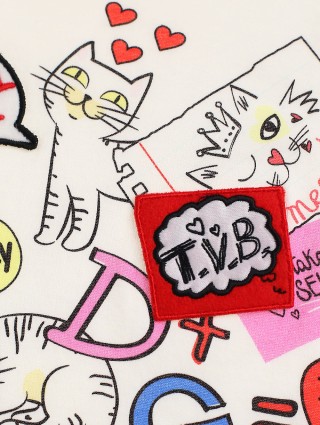 Белый джемпер DOLCE&GABBANA KIDS: фото 2 - Invogue