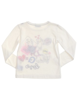 Белый джемпер DOLCE&GABBANA KIDS: фото 1 - Invogue