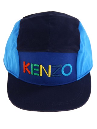 Синяя кепка KENZO: фото - Invogue