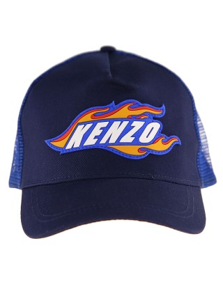 Синя кепка KENZO : фото 2 - Invogue