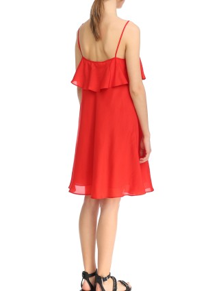 Бордовое платье MAX&CO: фото 4 - Invogue