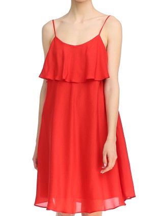 Бордовое платье MAX&CO: фото 5 - Invogue