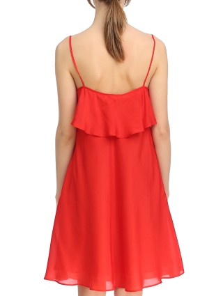 Бордовое платье MAX&CO: фото 6 - Invogue