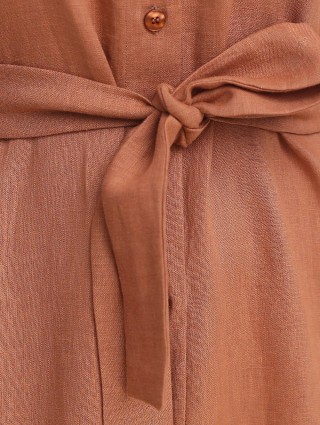 Коричнева сукня MARINA RINALDI : фото 7 - Invogue