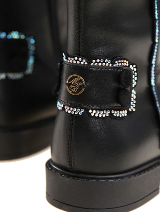 Чорні чоботи MISS BLUMARINE : фото 3 - Invogue