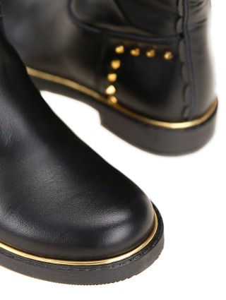 Чёрные сапоги MISS BLUMARINE: фото 5 - Invogue