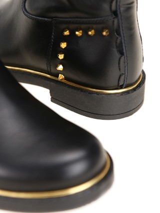 Чёрные сапоги MISS BLUMARINE: фото 6 - Invogue