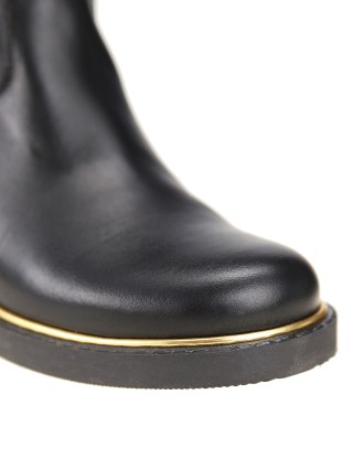 Чёрные сапоги MISS BLUMARINE: фото 3 - Invogue