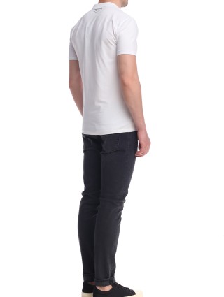 Белое поло ANTONY MORATO: фото 4 - Invogue