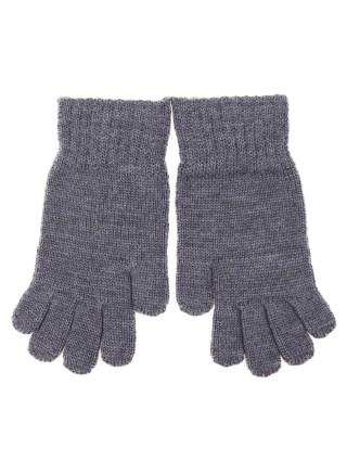 Сірі рукавички DOLCE&GABBANA KIDS : фото 1 - Invogue