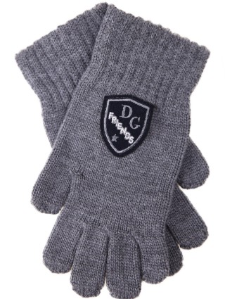 Сірі рукавички DOLCE&GABBANA KIDS : фото 2 - Invogue