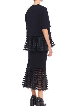 Чорний топ JW ANDERSON : фото 2 - Invogue