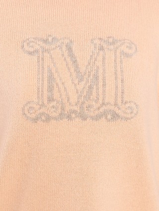 Коричневый свитер MAX MARA: фото 6 - Invogue