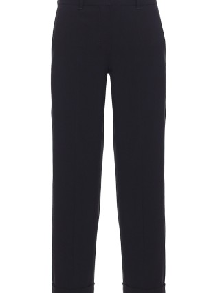 Чёрные брюки MAX MARA: фото 2 - Invogue