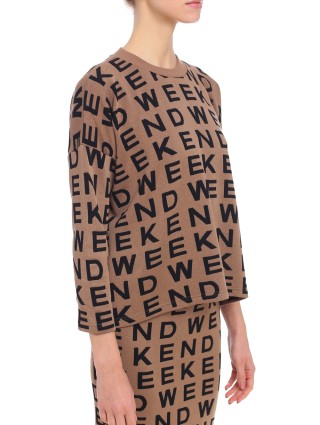 Жёлтый свитер WEEKEND MAX MARA: фото 5 - Invogue