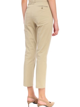 Бежеві брюки WEEKEND MAX MARA : фото 6 - Invogue