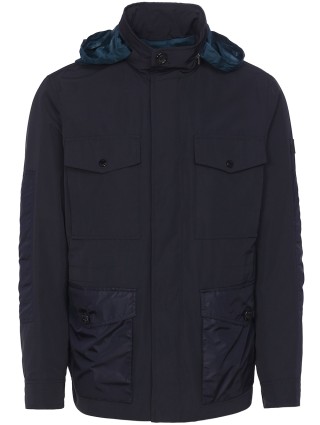 Темно-синя куртка BOSS : фото 2 - Invogue