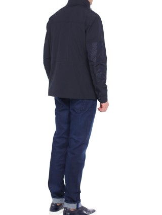 Темно-синя куртка BOSS : фото 4 - Invogue