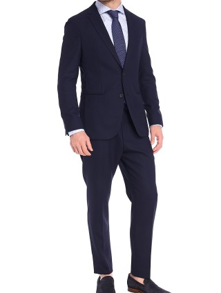 Тёмно-синие туфли BOSS: фото 4 - Invogue