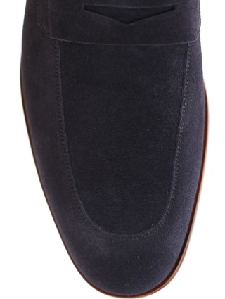 Тёмно-синие туфли BOSS: фото 6 - Invogue