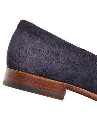 Тёмно-синие туфли BOSS: фото 7 - Invogue