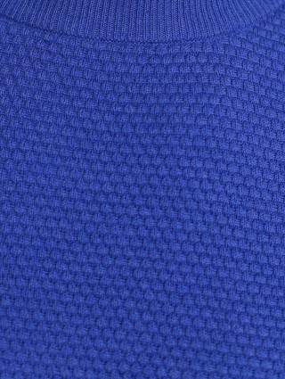 Синий свитер BOSS: фото 7 - Invogue