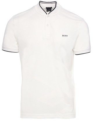 Біле поло BOSS : фото 2 - Invogue