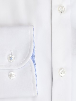 Белая рубашка BOSS: фото 7 - Invogue