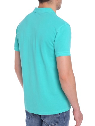 Зеленое поло BOSS: фото 6 - Invogue