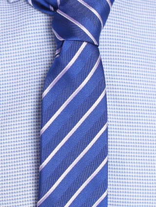 Темно-синя краватка BOSS : фото 5 - Invogue