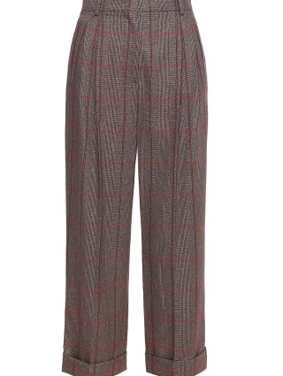 Красные брюки MAX MARA: фото 2 - Invogue