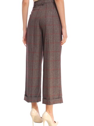 Красные брюки MAX MARA: фото 6 - Invogue