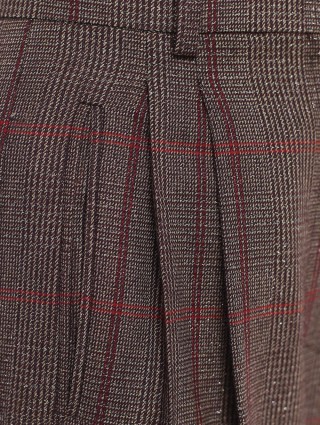 Красные брюки MAX MARA: фото 7 - Invogue