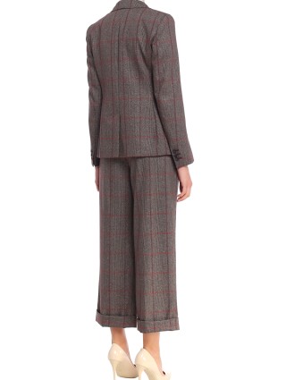 Красные брюки MAX MARA: фото 4 - Invogue