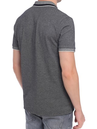 Чорне поло BOSS : фото 6 - Invogue