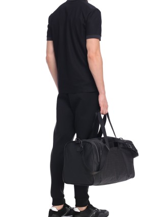 Черное поло BOSS: фото 4 - Invogue