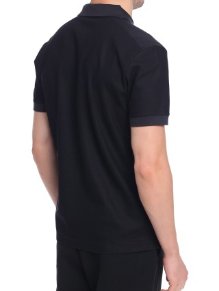 Черное поло BOSS: фото 6 - Invogue