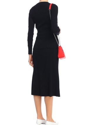 Чёрная юбка KENZO: фото 4 - Invogue