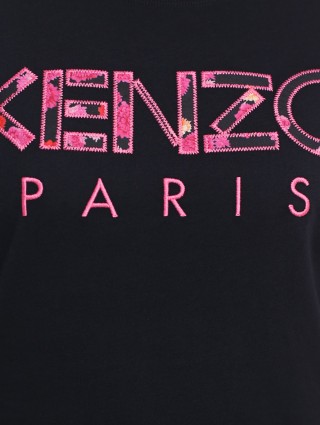 Чорна футболка KENZO : фото 7 - Invogue