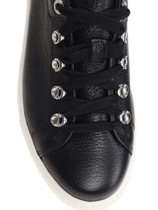 Чёрные сникерсы MARC CAIN: фото 6 - Invogue