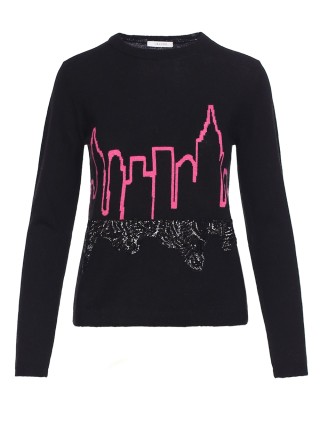 Чёрный свитер I BLUES: фото 2 - Invogue