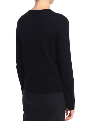 Чёрный свитер I BLUES: фото 5 - Invogue