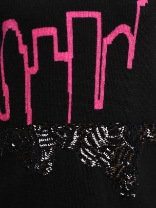 Чёрный свитер I BLUES: фото 6 - Invogue