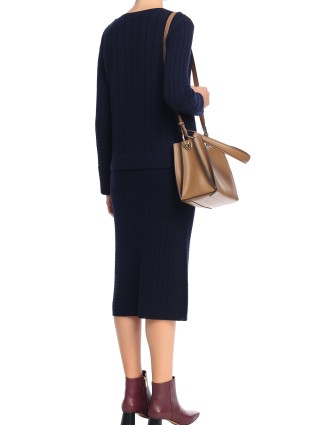 Синий свитер MARELLA: фото 4 - Invogue