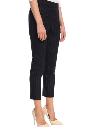 Чёрные брюки MARELLA: фото 5 - Invogue