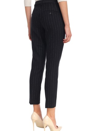 Чёрные брюки MARELLA: фото 6 - Invogue