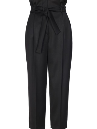 Чёрные брюки MAX MARA: фото 2 - Invogue